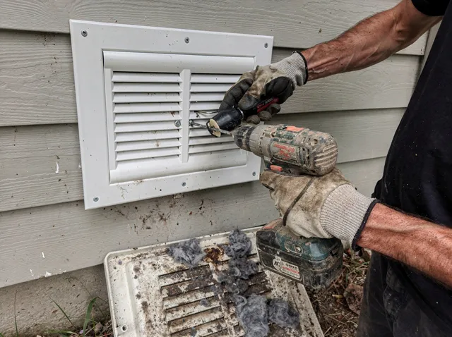 Dryer Vent Cover Replacement in Lakeland