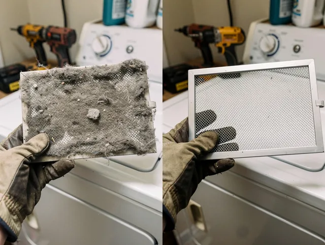 Professional lint trap cleaning by Lakeland Dryer Vent Cleaning in Lakeland