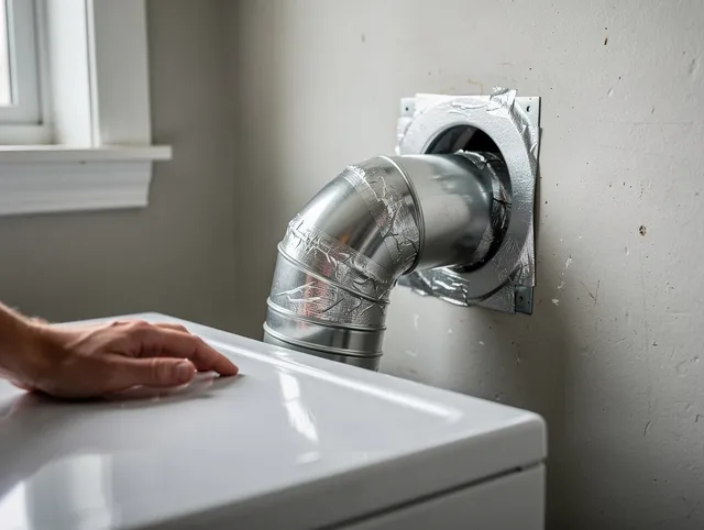 Lakeland Dryer Vent Cleaning expert performing professional dryer vent repair and installation in Lakeland