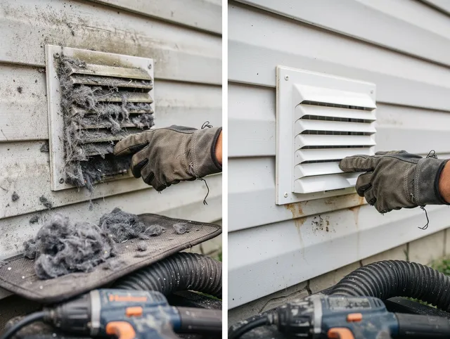 Residential dryer vent cleaning by Lakeland Dryer Vent Cleaning in Lakeland